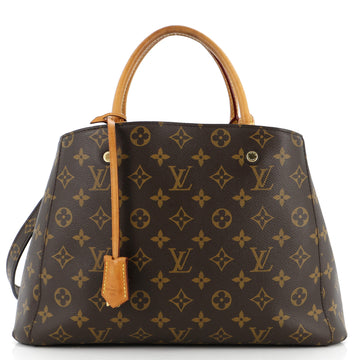 Louis Vuitton Montaigne Handbag Monogram Canvas MM