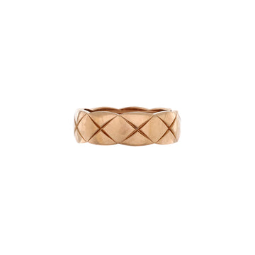 Chanel Coco Crush Ring 18K Beige Gold Small