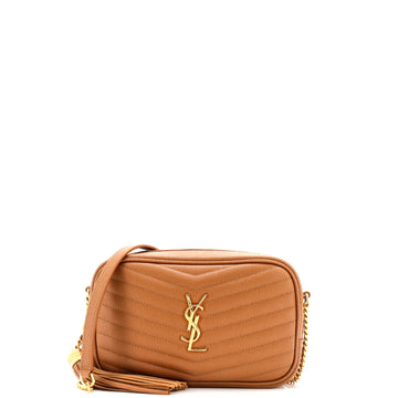 Saint Laurent Lou Camera Bag Matelasse Chevron Leather Mini