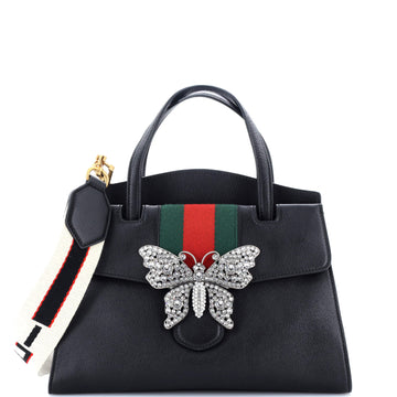 Gucci Totem Top Handle Bag Leather Medium