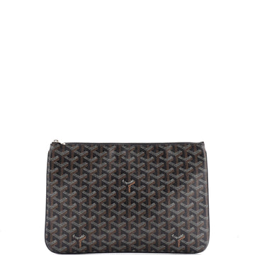 Goyard Senat Zip Pouch Coated Canvas MM