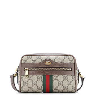 Gucci Ophidia Shoulder Bag GG Coated Canvas Mini