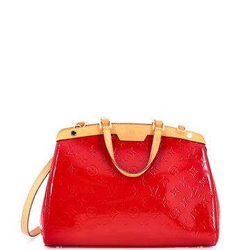 Louis Vuitton Brea Handbag Monogram Vernis MM