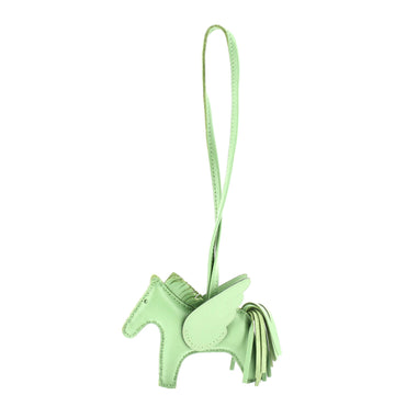Hermes Mono-Tone GriGri Rodeo Bag Charm Leather PM