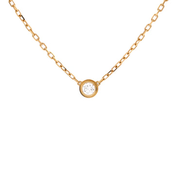 Cartier Cartier D'Amour Pendant Necklace 18K Yellow Gold and Diamond Small