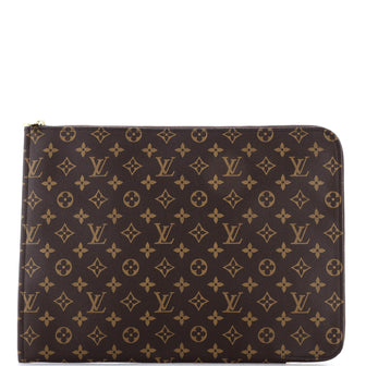 Louis Vuitton Poche Documents Monogram Canvas