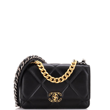 Chanel 19 Wallet on Chain Quilted Lambskin