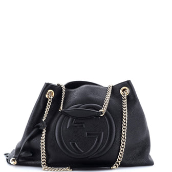 Gucci Soho Chain Strap Shoulder Bag Leather Medium