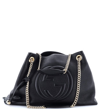 Gucci Soho Chain Strap Shoulder Bag Leather Medium