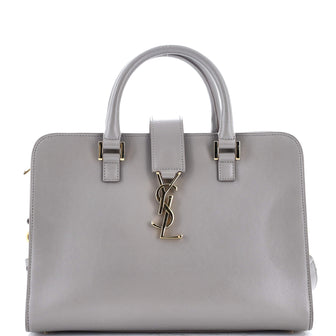 Saint Laurent Monogram Cabas Leather Small