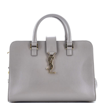 Saint Laurent Monogram Cabas Leather Small