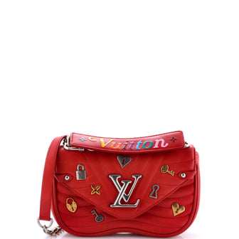 Louis Vuitton New Wave Chain Bag Limited Edition Love Lock Quilted Leather PM