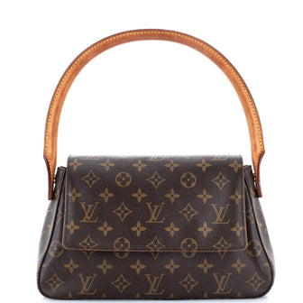 Louis Vuitton Looping Handbag Monogram Canvas Mini