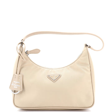 Prada Re-Edition 2005 Hobo Tessuto with Saffiano Leather Mini