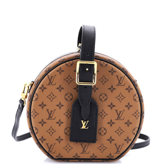 Louis Vuitton Petite Boite Chapeau Bag Reverse Monogram Canvas