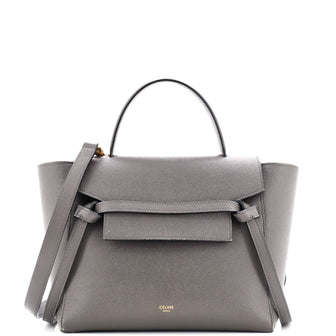 Celine Belt Bag Textured Leather Nano