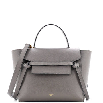 Celine Belt Bag Textured Leather Nano