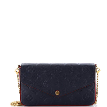 Louis Vuitton Felicie Pochette Monogram Empreinte Leather