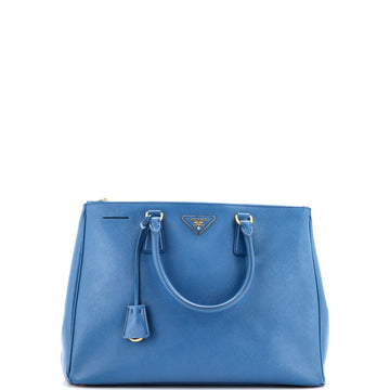 Prada Double Zip Lux Tote Saffiano Leather Large
