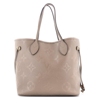 Louis Vuitton Neverfull NM Tote Monogram Empreinte Giant MM