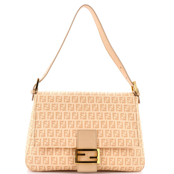 Fendi Mama Forever Bag Zucchino Coated Canvas