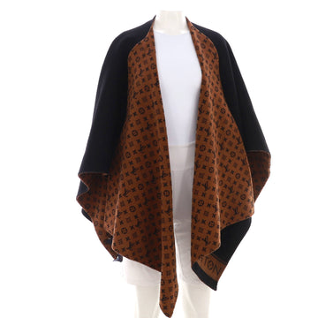 Louis Vuitton Women's Infinity Reversible Cape Monogram Wool Blend