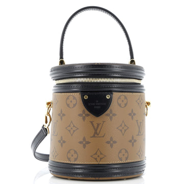 Louis Vuitton Cannes Handbag Reverse Monogram Canvas
