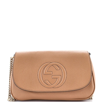Gucci Soho Chain Crossbody Bag Leather Medium