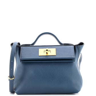 Hermes 24/24 Bag Evercolor with Swift 21