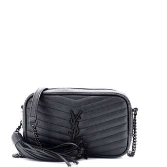Saint Laurent Lou Camera Bag Matelasse Chevron Leather Mini