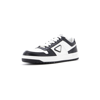 Prada Women's Downtown Low-Top Sneakers Leather