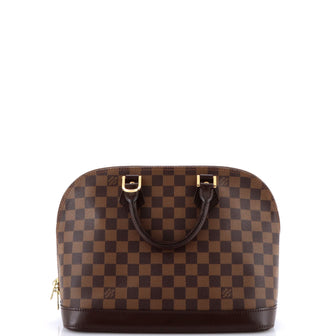 Louis Vuitton Vintage Alma Handbag Damier PM