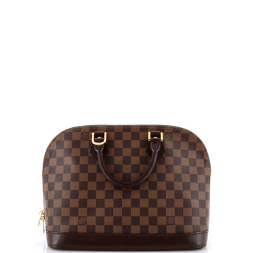 Louis Vuitton Vintage Alma Handbag Damier PM