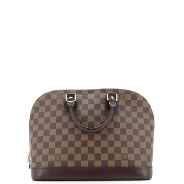Louis Vuitton Vintage Alma Handbag Damier PM