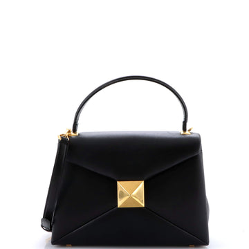 Valentino Garavani One Stud Top Handle Flap Bag Leather Small