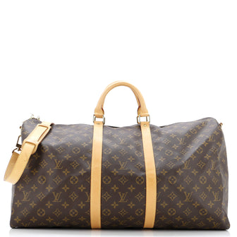Louis Vuitton Keepall Bandouliere Bag Monogram Canvas 55