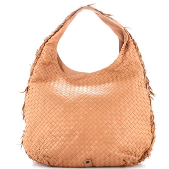 Bottega Veneta Duo Hobo Intrecciato Nappa Large