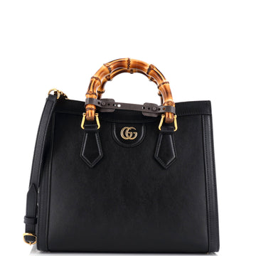Gucci Diana NM Bamboo Handle Tote Leather Small