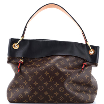 Louis Vuitton Tuileries Hobo Monogram Canvas with Leather