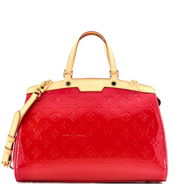 Louis Vuitton Brea Handbag Monogram Vernis MM