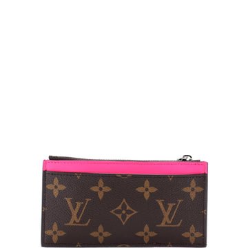 Louis Vuitton Coin Card Holder Macassar Monogram Canvas