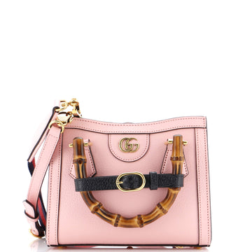Gucci Diana NM Bamboo Handle Tote Leather Mini