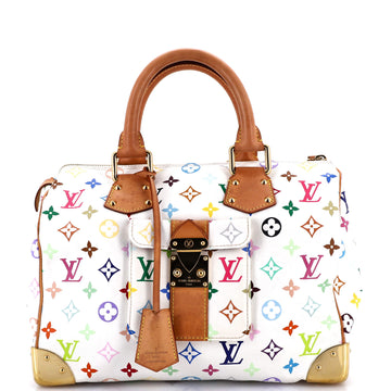 Louis Vuitton Speedy Handbag Monogram Multicolor 30