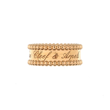 Van Cleef & Arpels Perlee Signature Ring 18K Rose Gold