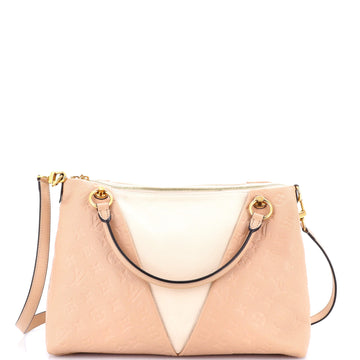Louis Vuitton V Tote Monogram Empreinte Leather MM