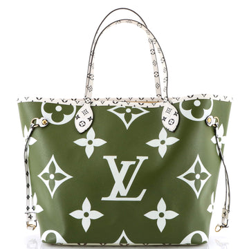 Louis Vuitton Neverfull NM Tote Limited Edition Colored Monogram Giant MM