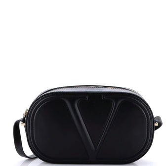 Valentino Garavani VLogo Walk Crossbody Bag Leather