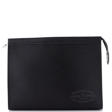 Louis Vuitton Pochette Voyage Limited Edition Malletier Taiga Leather MM