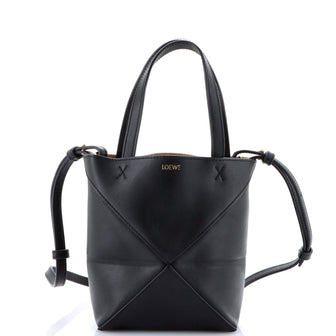 Loewe Puzzle Fold Tote Leather Mini