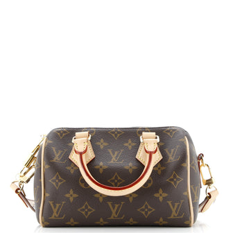 Louis Vuitton Speedy Bandouliere Bag Monogram Canvas 20